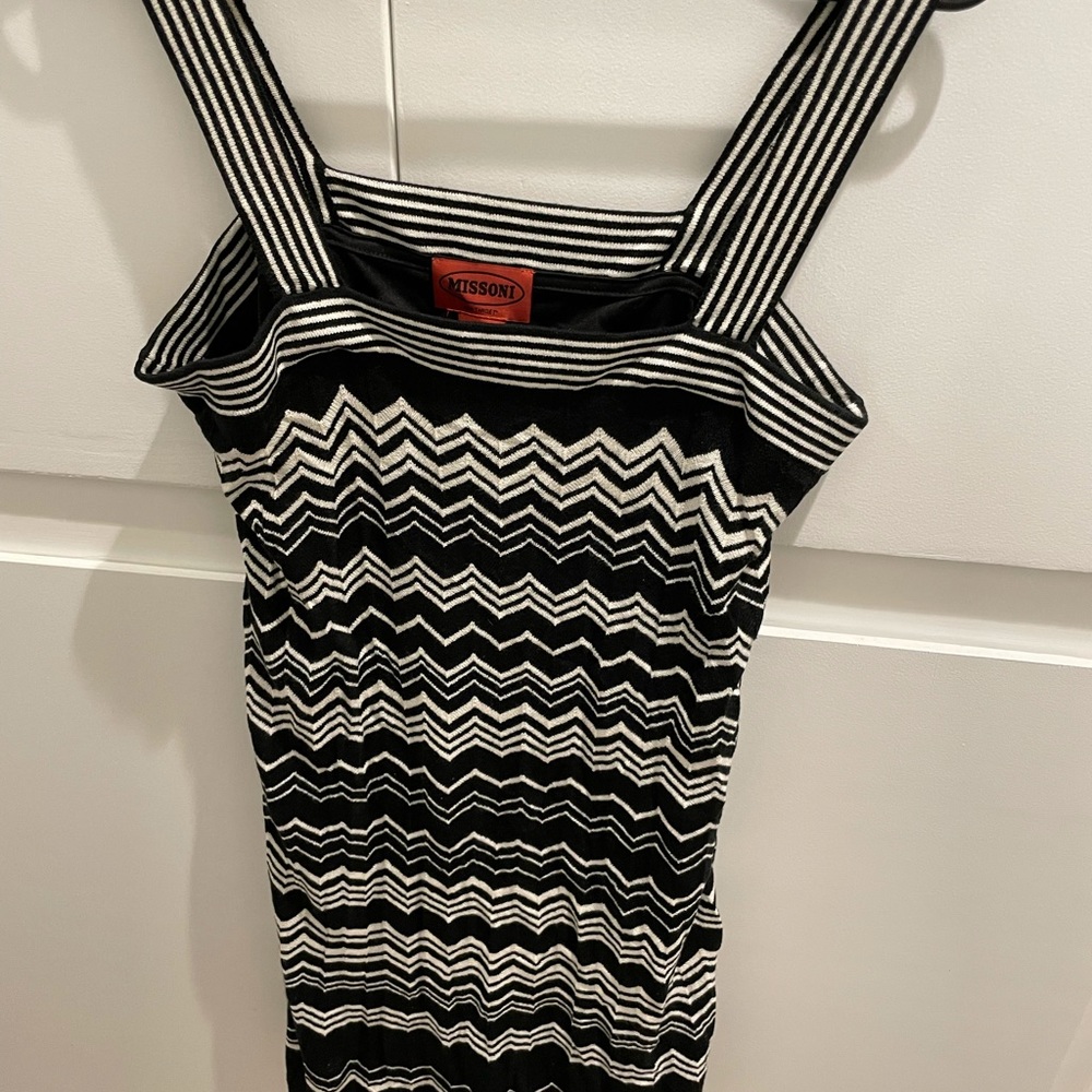 Missoni For Target Black Chevron Mini Dress